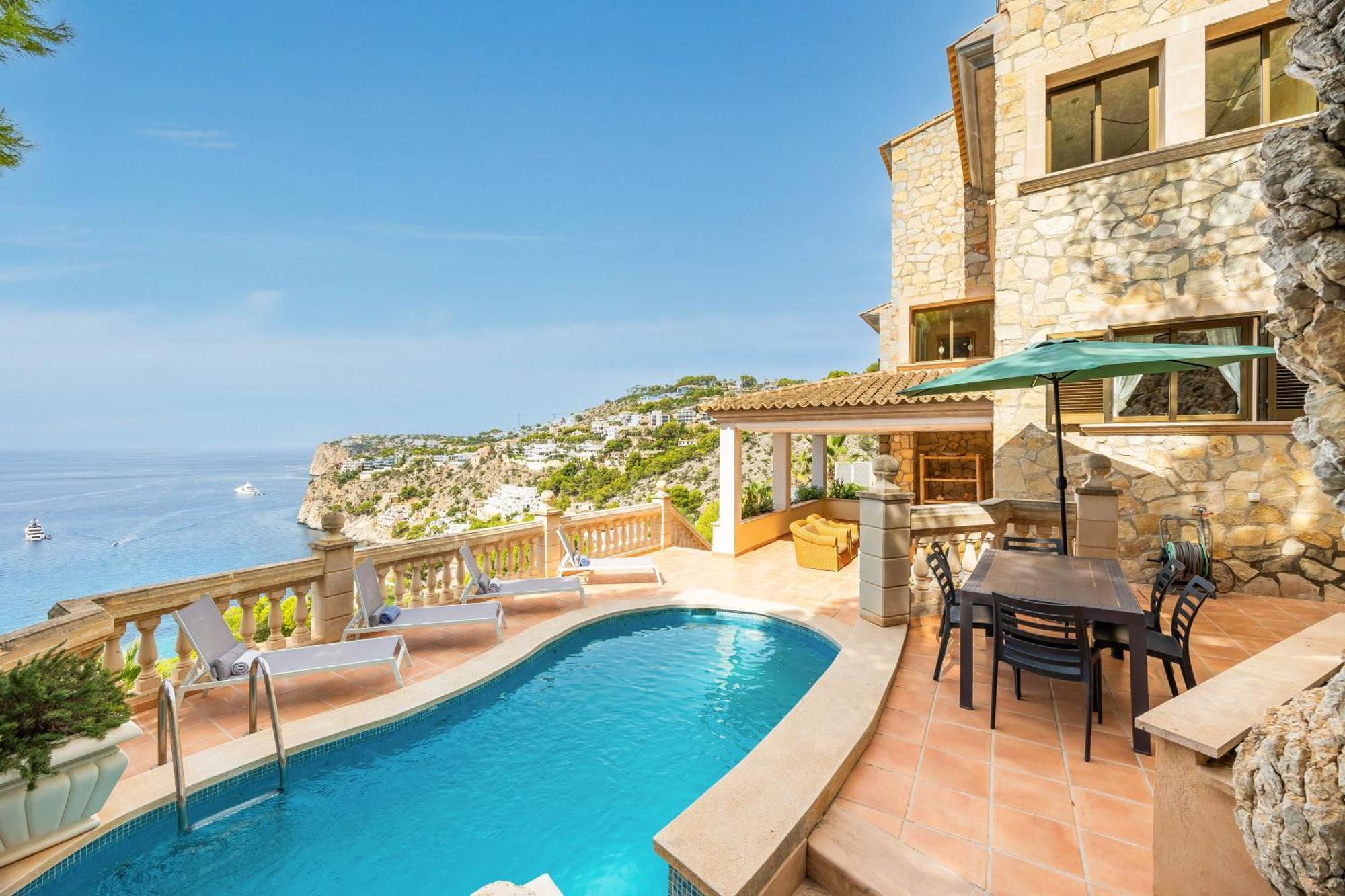 Villa Cala Llamp Andraitx Dış mekan fotoğraf