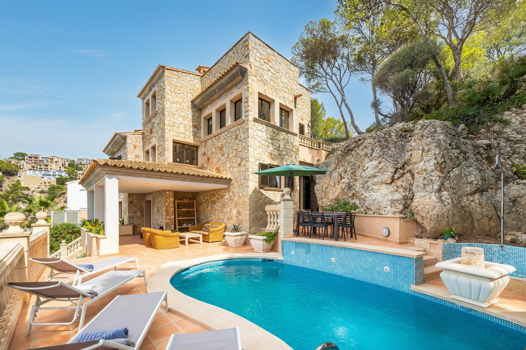 Villa Cala Llamp Andraitx Dış mekan fotoğraf